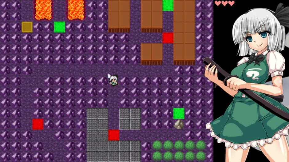 Youmu Konpaku & Dungeon of Lewd Creatures screenshot 1