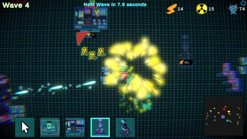 CyberGrid: Tower defense screenshot 1