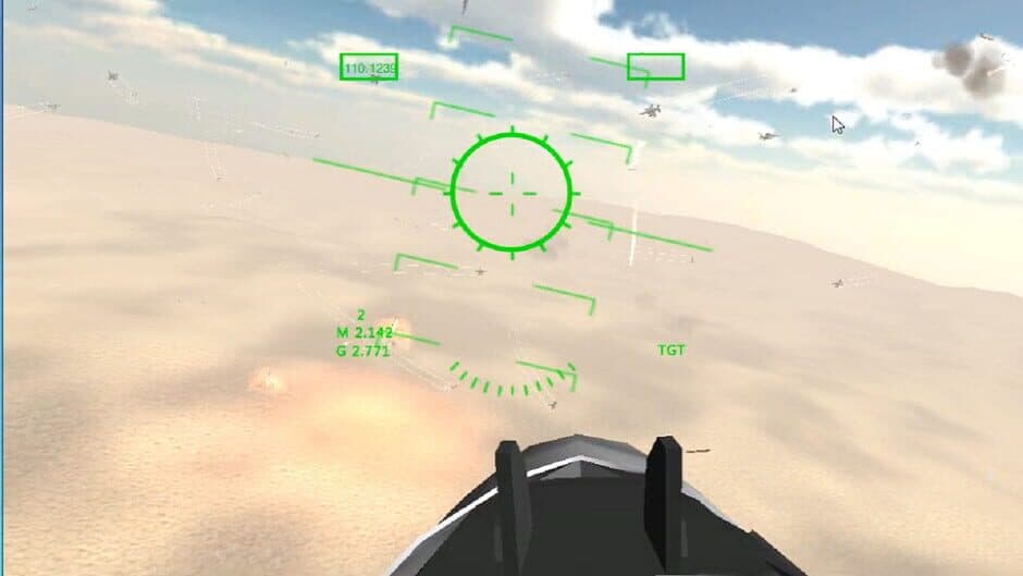 VR Fighter Jets War screenshot 1