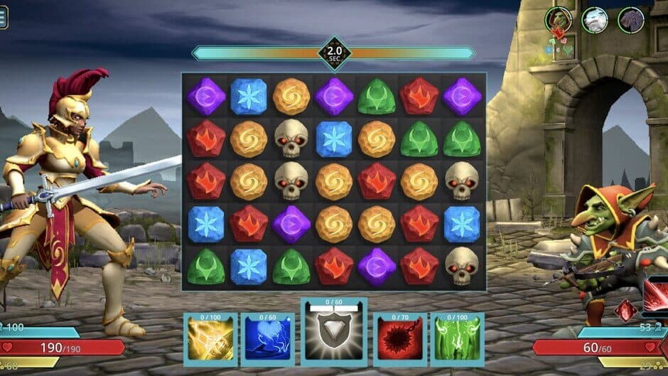 Puzzle Quest 3 screenshot 1