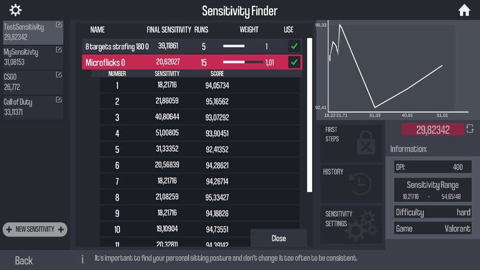 Oblivity: Find your perfect Sensitivity screenshot 6