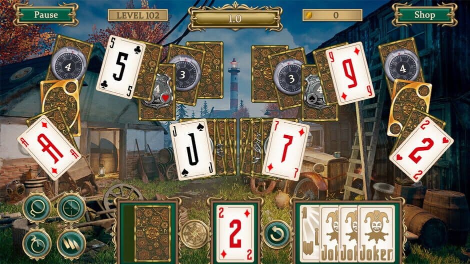 Detective Notes: Lighthouse Mystery Solitaire screenshot 6
