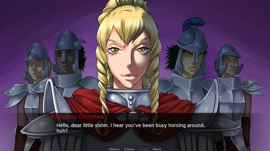 Sword Princess Amaltea: The Visual Novel screenshot 1