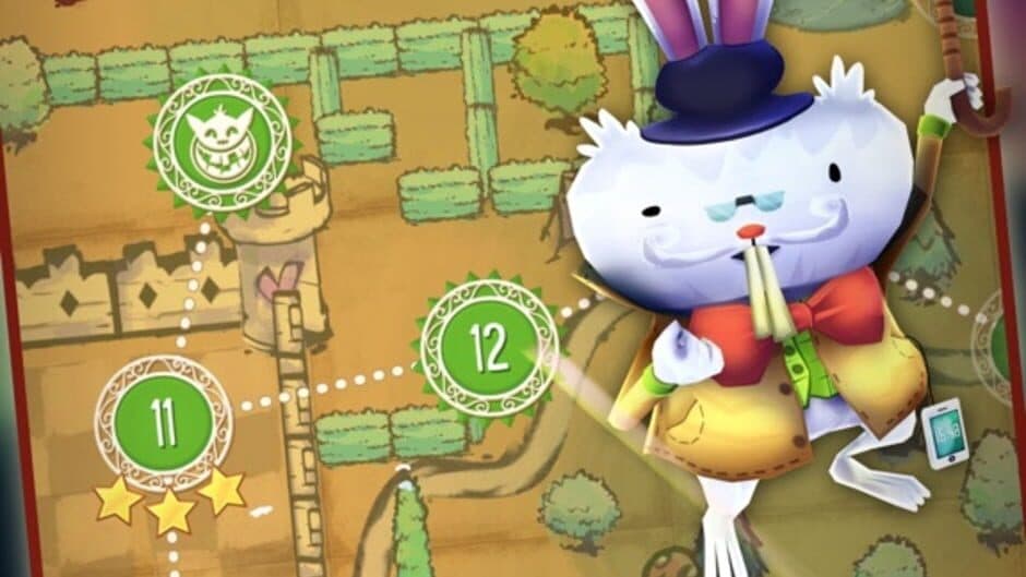 Alice in Wonderland: Puzzle Golf Adventures screenshot 2