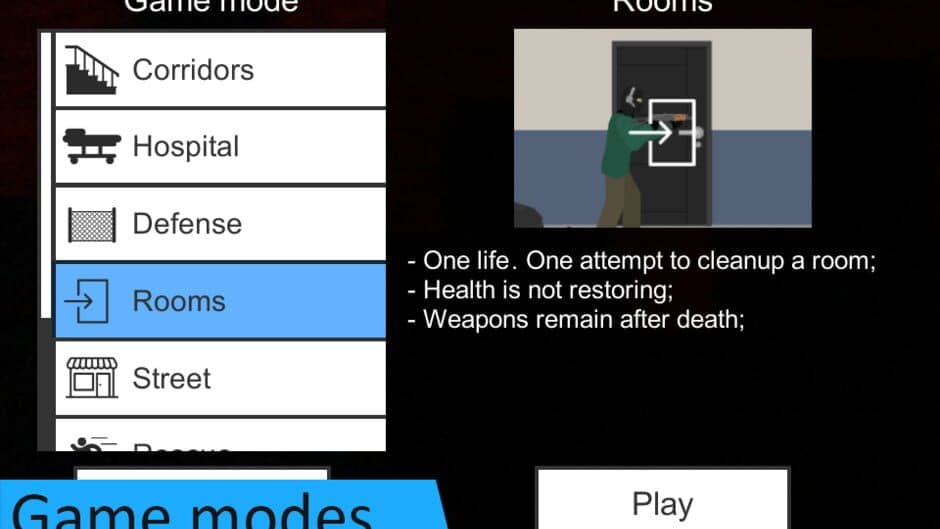 Flat Zombies: Cleanup & Defense screenshot 1
