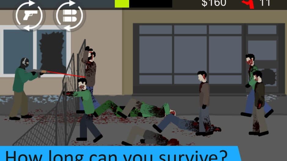 Flat Zombies: Cleanup & Defense screenshot 3