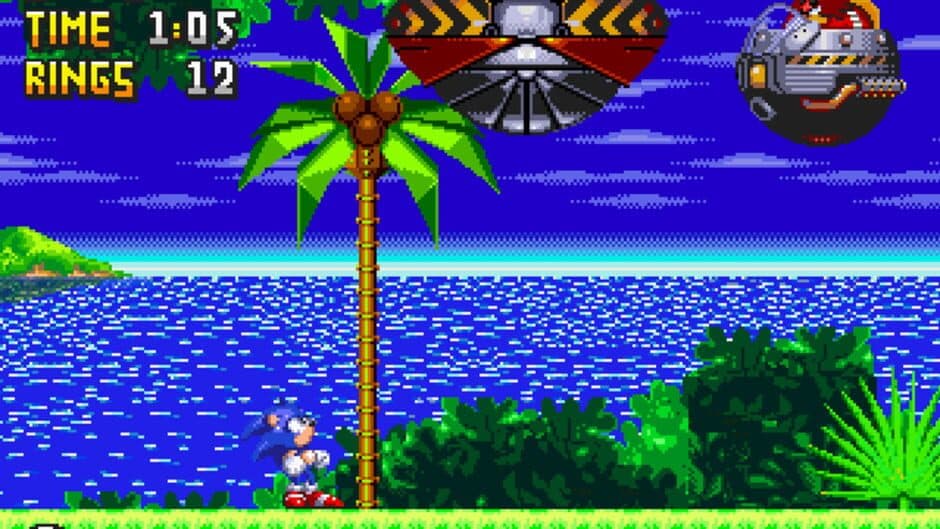 Sonic 3D in 2D screenshot 1