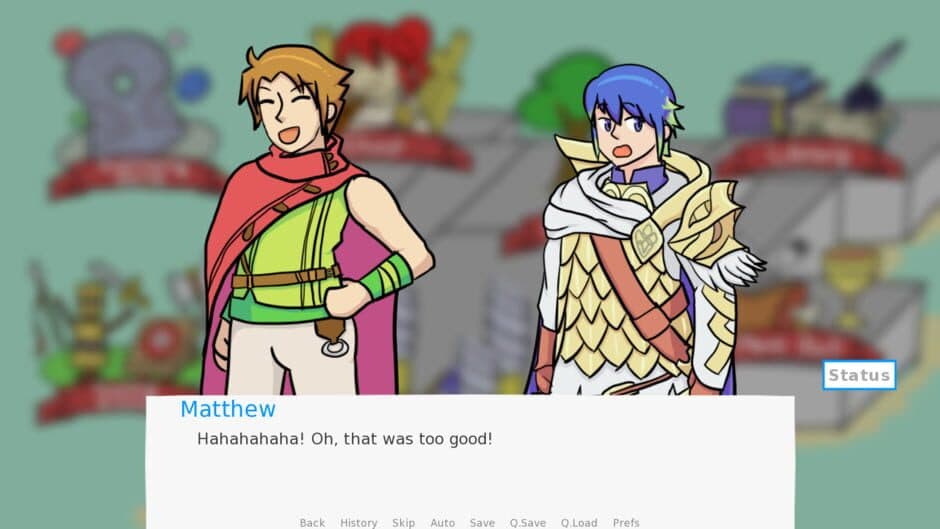Romancing of Heroes: Boys' Side screenshot 1