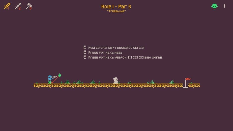 Goblin Head Golf screenshot 1