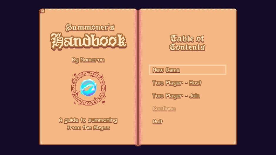 Summoner's Handbook screenshot 1