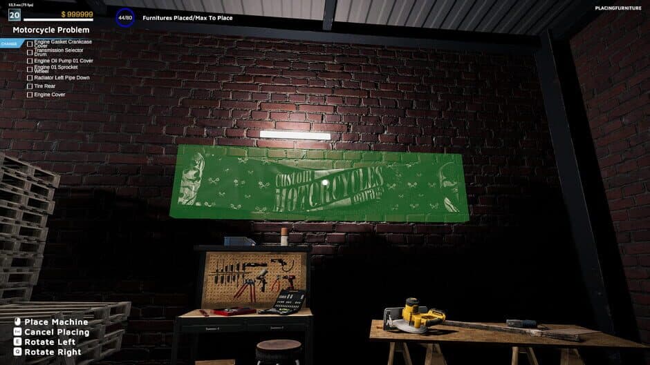 Motorcycle Mechanic Simulator 2021 screenshot 1