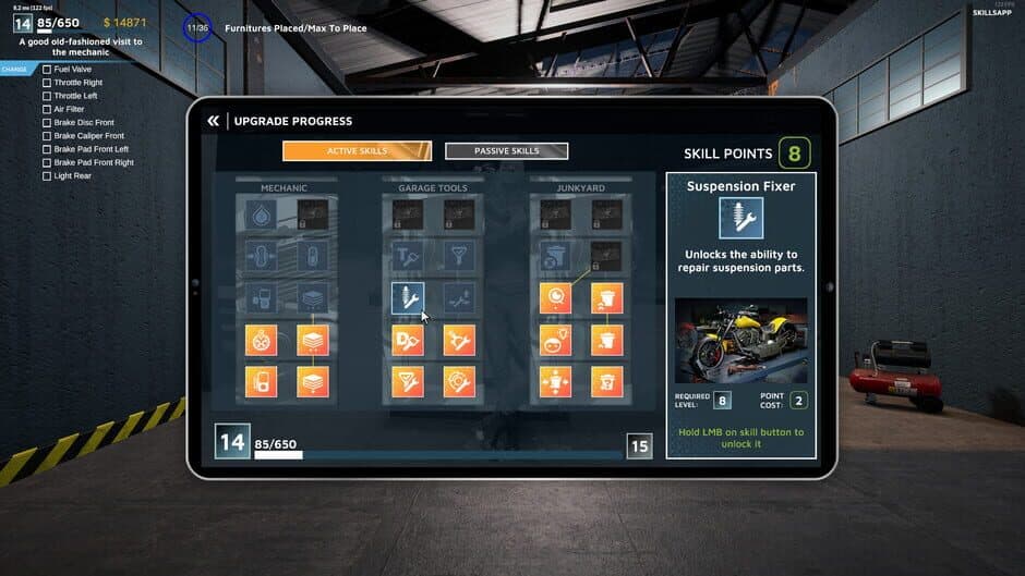 Motorcycle Mechanic Simulator 2021 screenshot 5