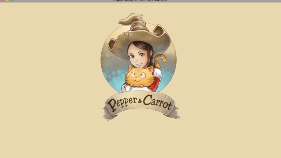 Papper and Carrot VN screenshot 1