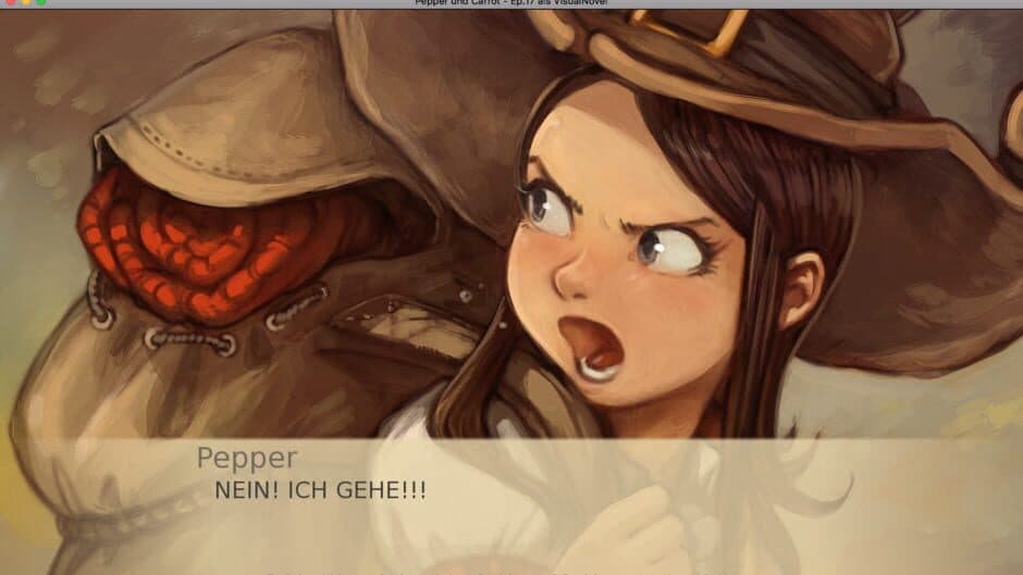 Papper and Carrot VN screenshot 2