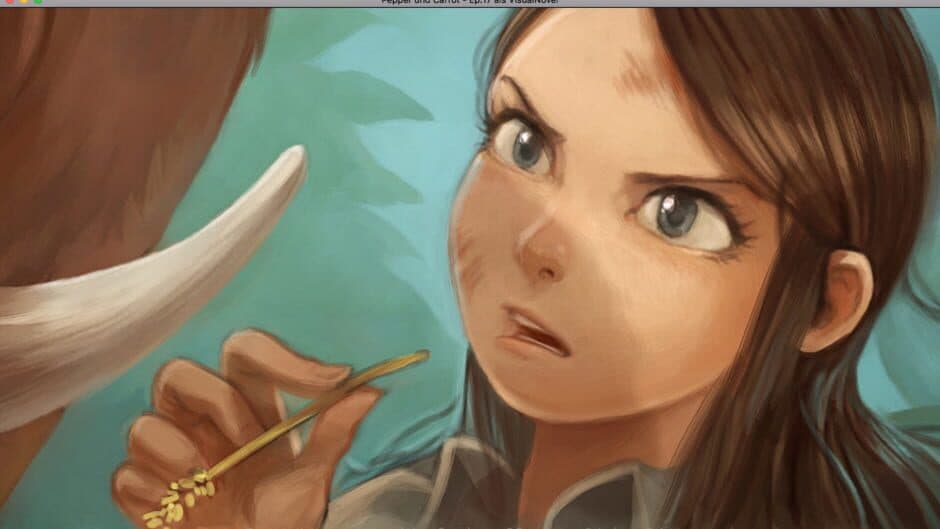 Papper and Carrot VN screenshot 4