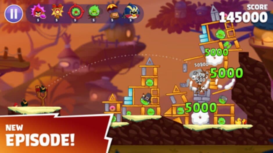 Angry Birds Reloaded screenshot 1