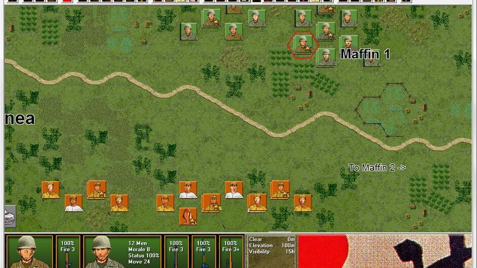 Squad Battles: Pacific War screenshot 1