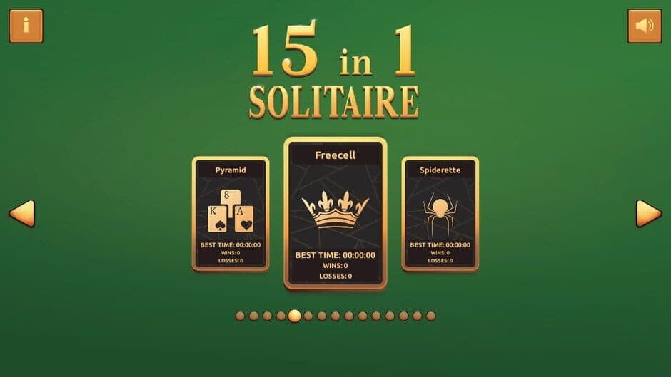 15 in 1 Solitaire screenshot 5