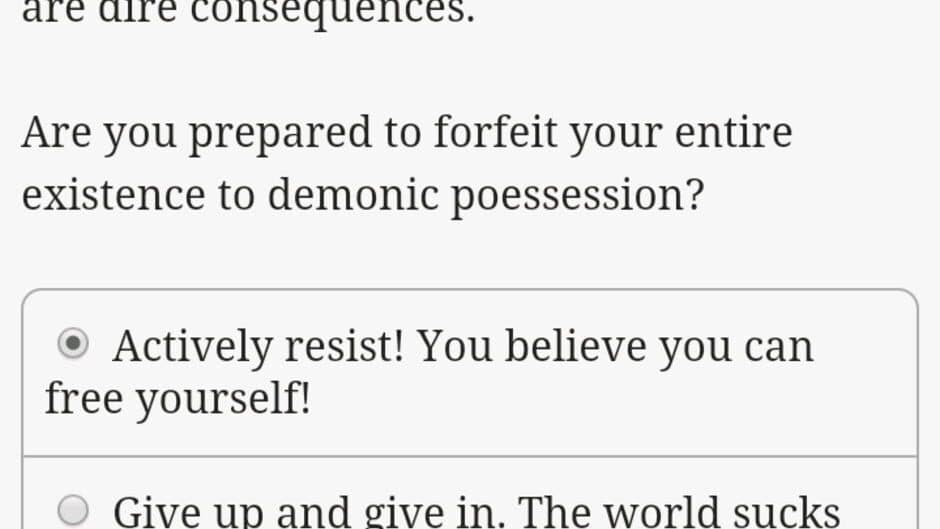 So, You're Possessed! screenshot 2