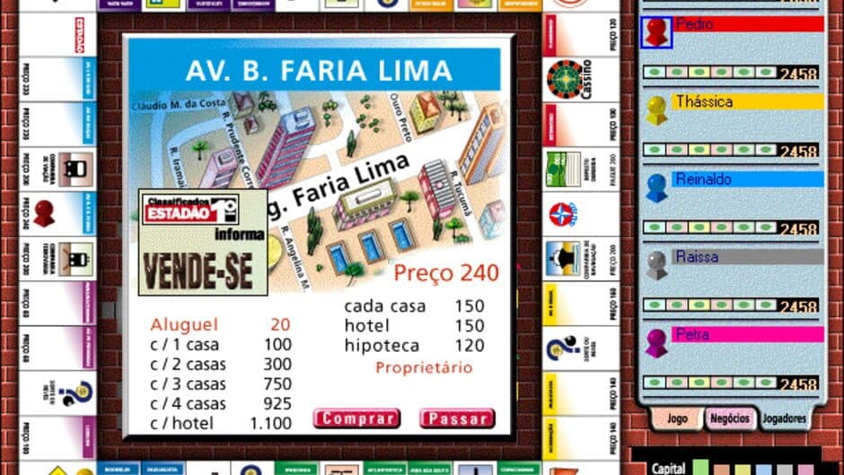 Banco Imobiliário 2000 screenshot 2