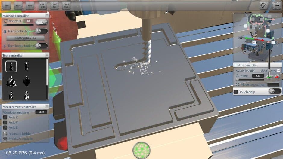 Milling Machine 3D screenshot 4