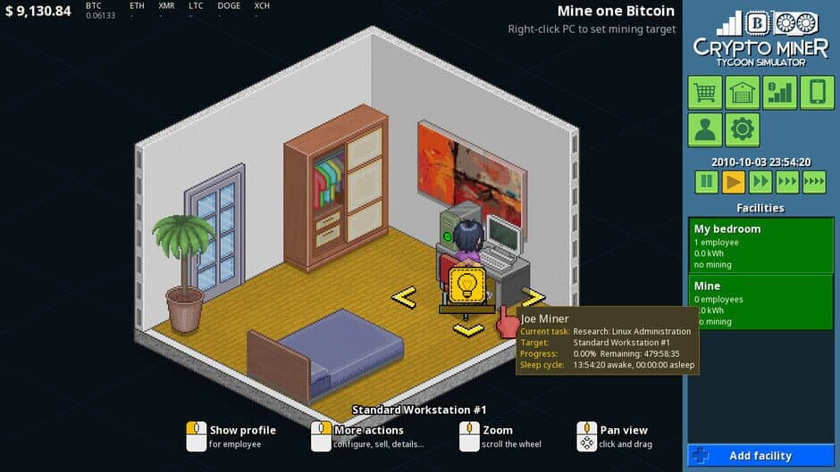 Crypto Miner Tycoon Simulator screenshot 1