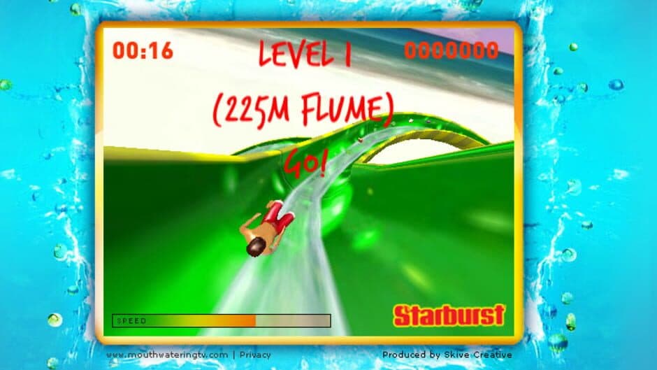 Starburst Waterslide Slalom screenshot 1