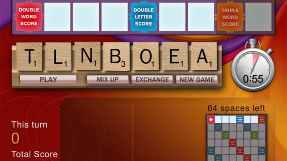 Scrabble Sprint screenshot 1