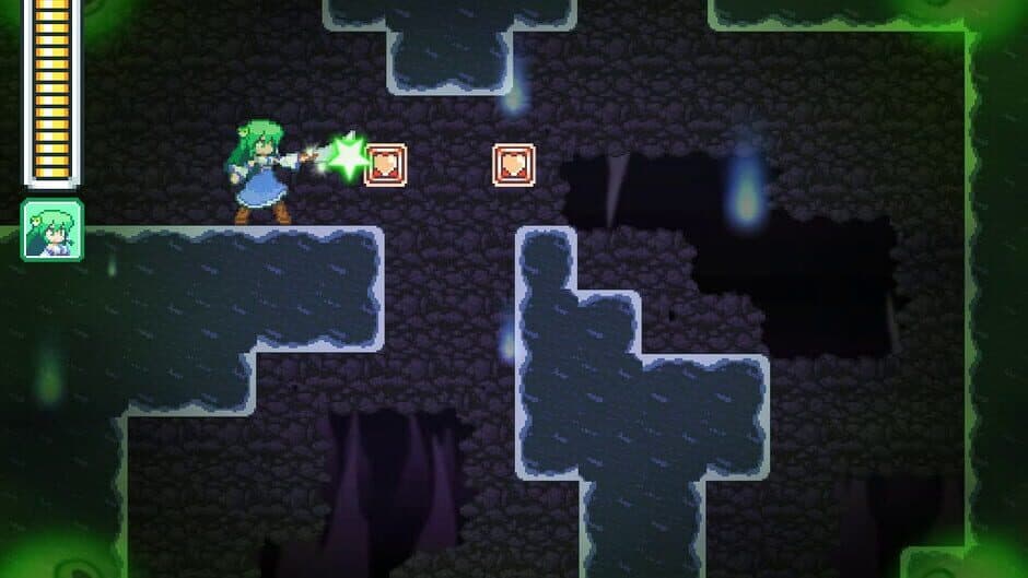 Kaze no Noriko: Sanae-san no Yokai Taiji screenshot 2