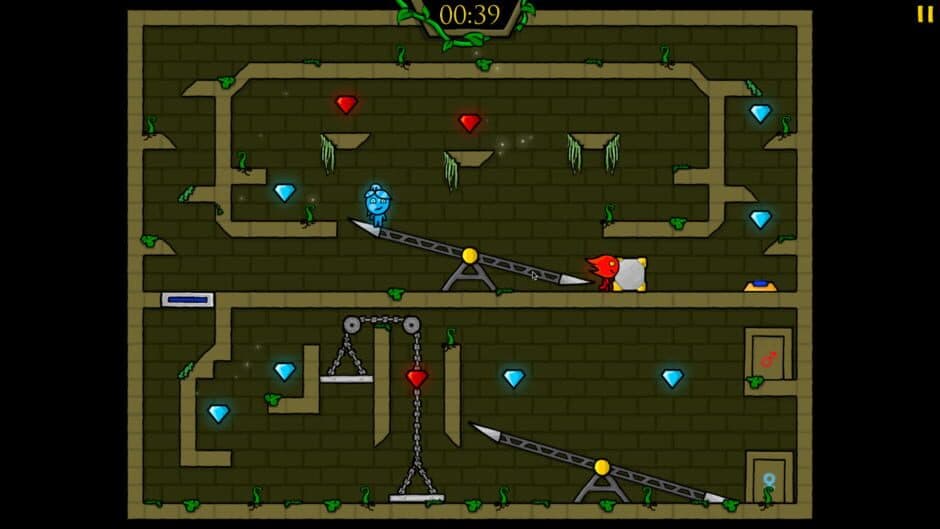 Fireboy and Watergirl in the Forest Temple screenshot 4