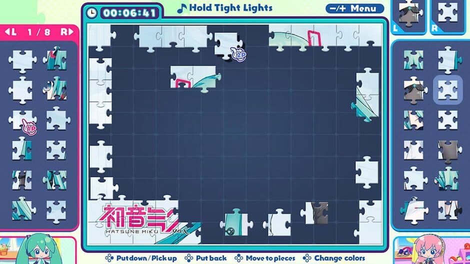 Hatsune Miku Jigsaw Puzzle screenshot 5