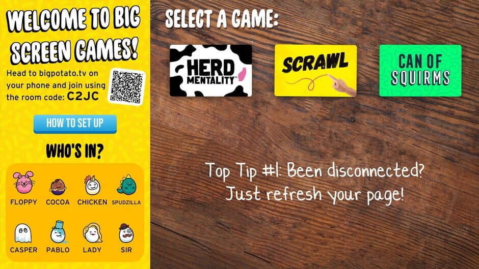 Big Screen Games: Pack 1 screenshot 1