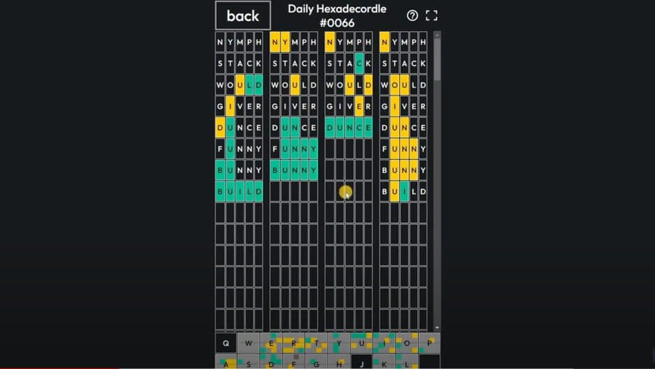 Hexadecordle screenshot 3