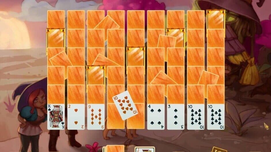 Sweet Solitaire: School Witch 2 screenshot 2