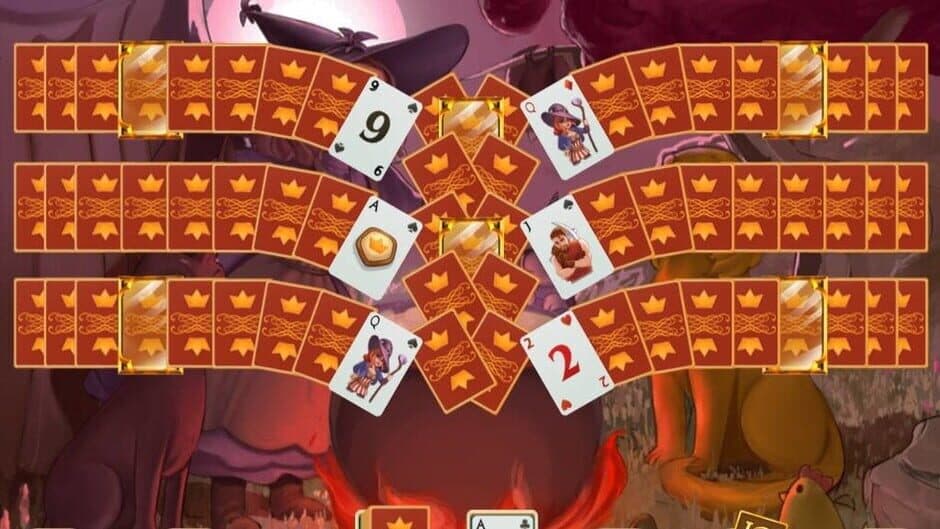 Sweet Solitaire: School Witch 2 screenshot 4