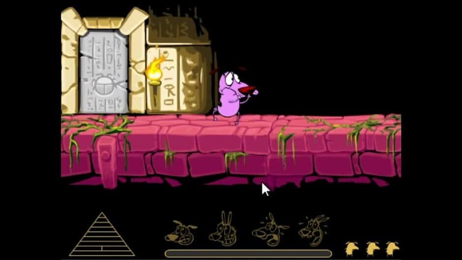 Courage the Cowardly Dog: Pharaoh Phobia screenshot 1