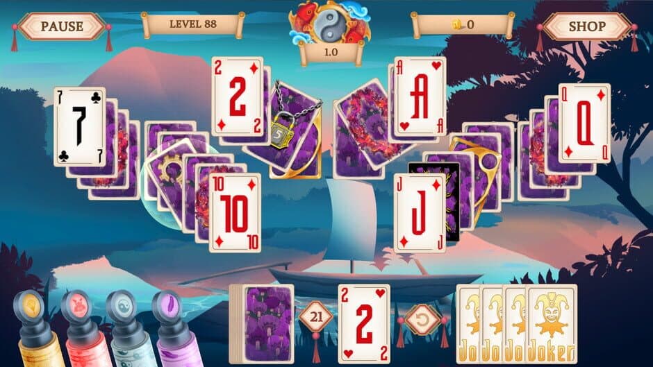 Samurai Solitaire: Return of the Ronin screenshot 2