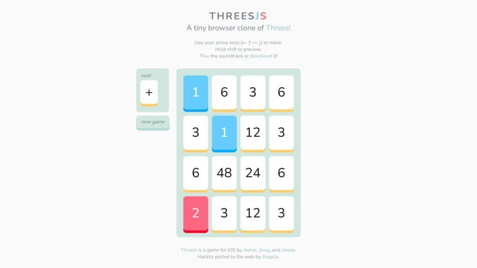Threejs screenshot 1