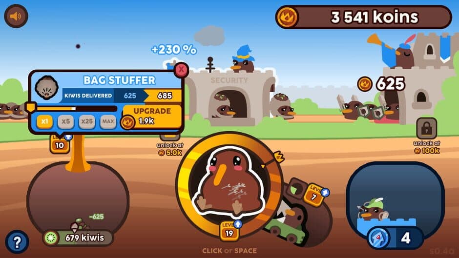 Kiwi Clicker screenshot 3