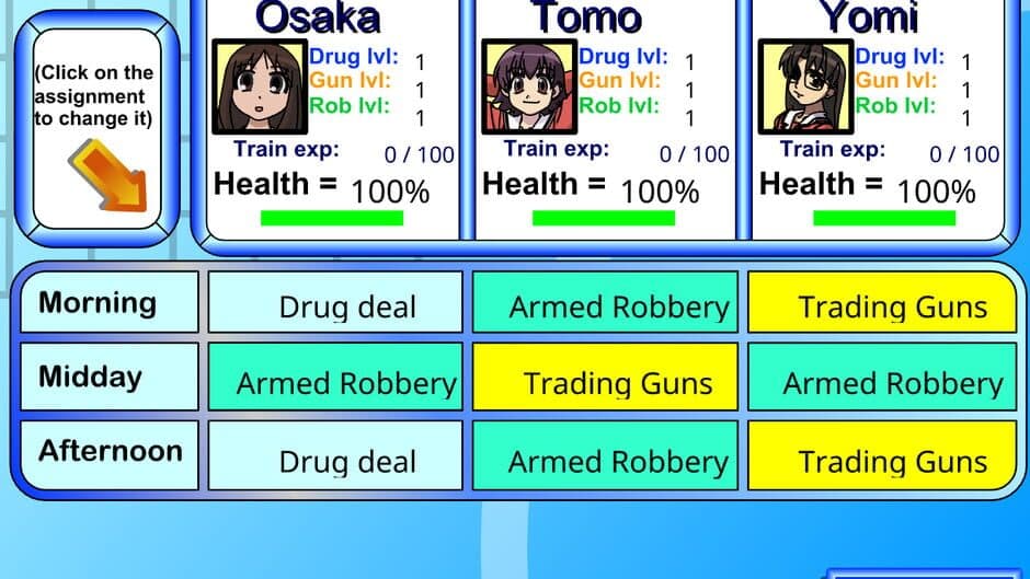 Azumanga Daioh! The Druglord Game screenshot 4