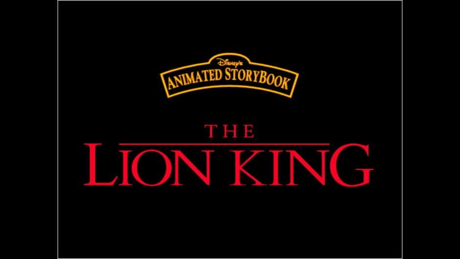 Disney's Animated Storybook: The Lion King screenshot 2