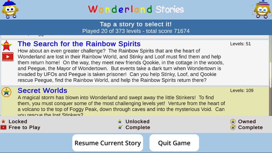 Stinky and Loof in Wonderland screenshot 5