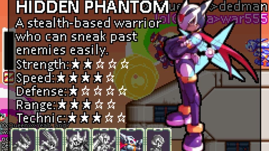 Mega Man Zero Online screenshot 1