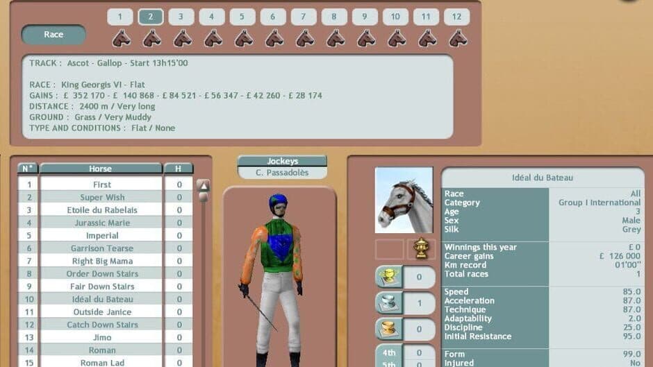 Final Stretch: Horse Racing Sim screenshot 3