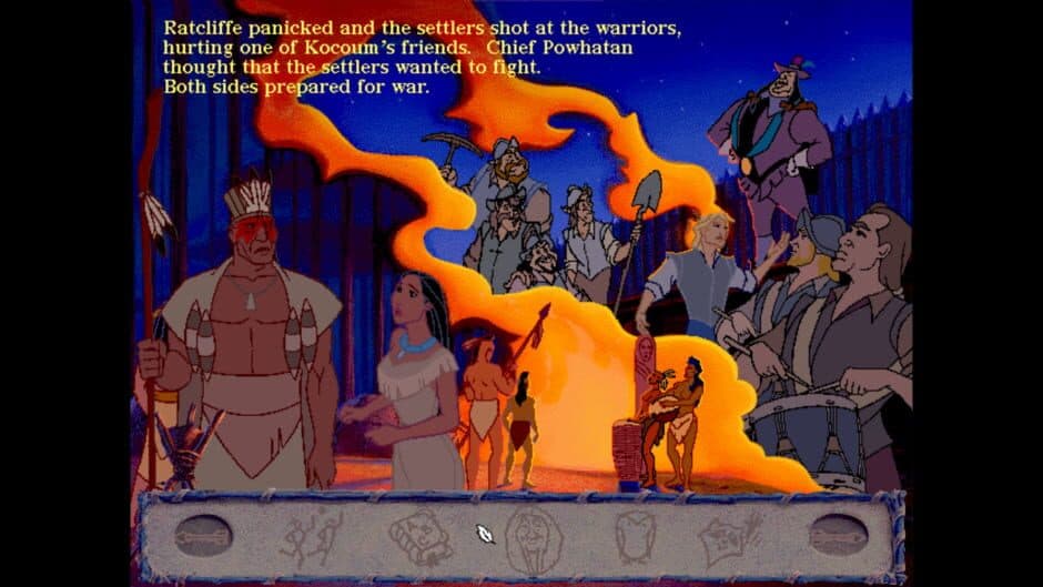 Disney's Animated Storybook: Pocahontas screenshot 9