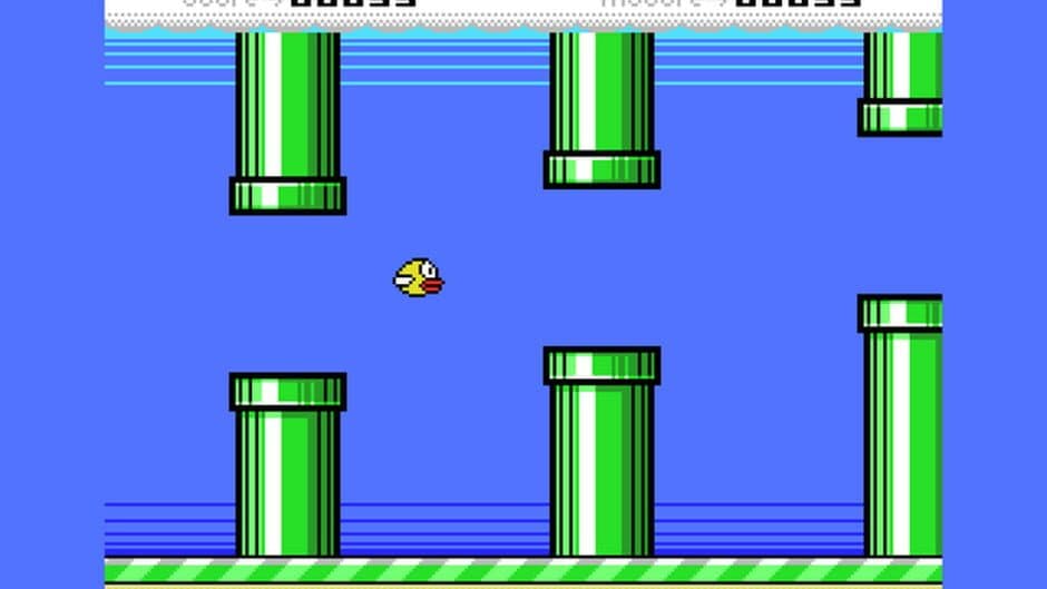 Flappybird for MSX screenshot 1
