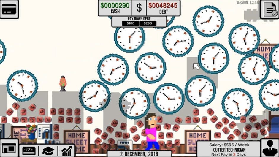 Life & Debt: A Real Life Simulator screenshot 2
