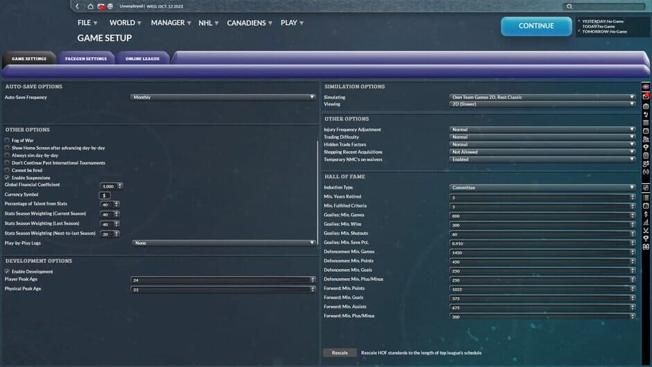 Franchise Hockey Manager 9 screenshot 4