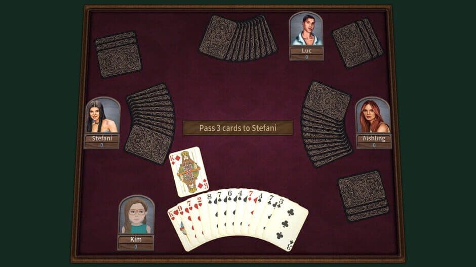 GrassGames Hearts 3 screenshot 5