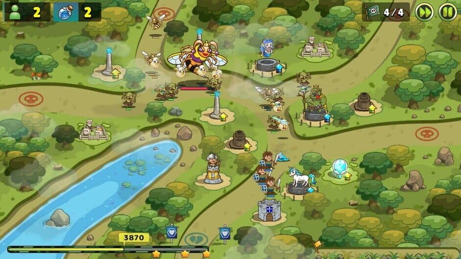 Luna & Monsters TD: The Deprived Magical Kingdom screenshot 1